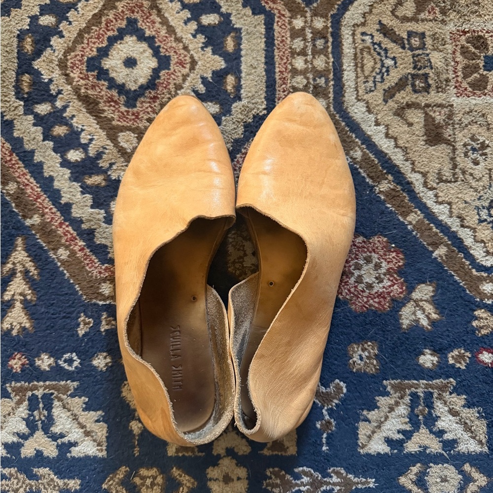 Sevilla Smith Sandy in tan leather 39